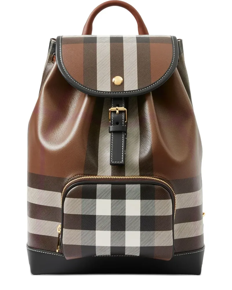 Burberry Rucksack mit Vintage-Check - Braun Braun