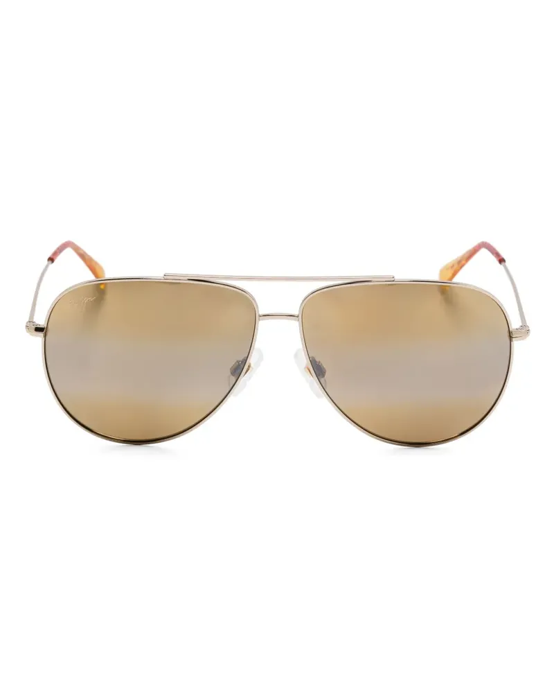 Maui Jim Hau‘oli Sonnenbrille - Gold Gold