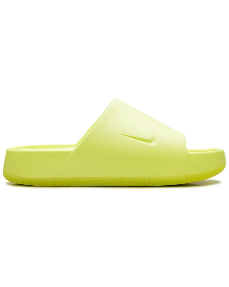 Nike Calm "Volt" Pantoletten - Gelb Gelb