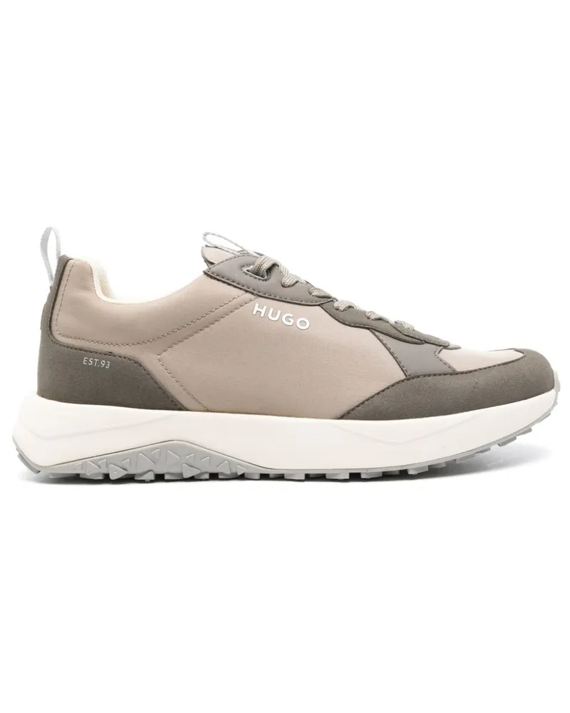 HUGO BOSS Sneakers mit Kontrasteinsätzen - Nude Nude