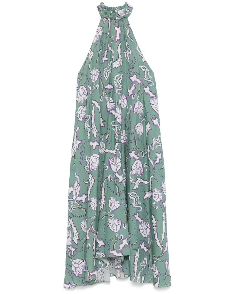 Dorothee Schumacher Maxikleid mit Blumen-Print - Grün Grün