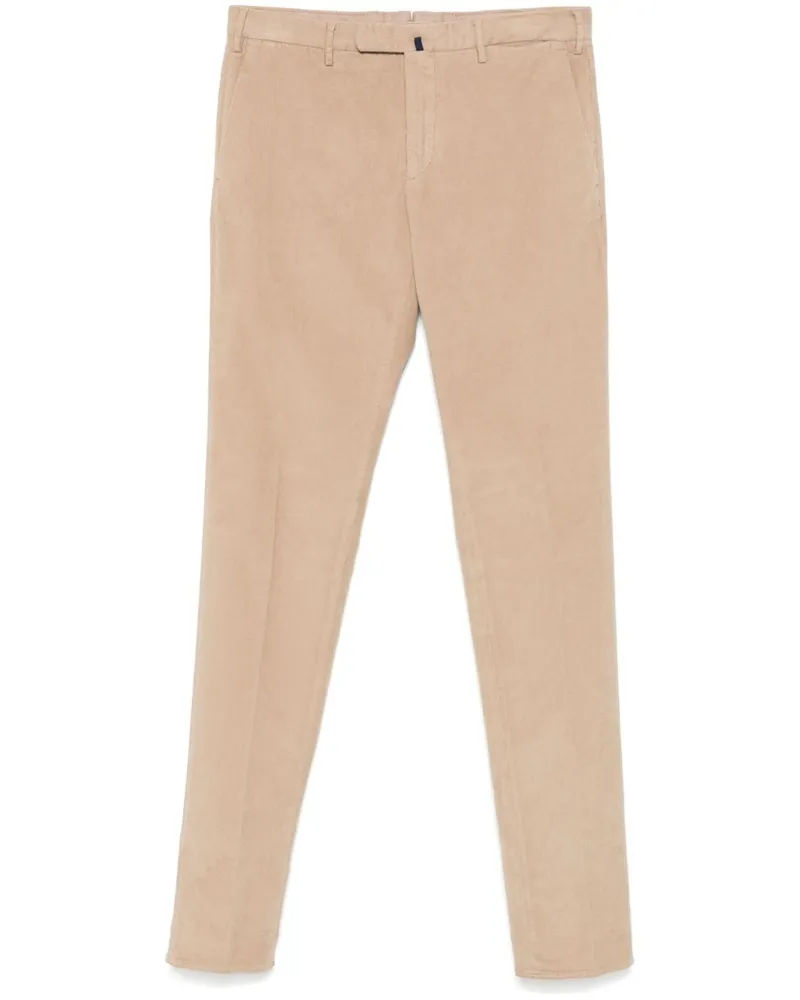 Incotex Hose aus Cord - Nude Nude