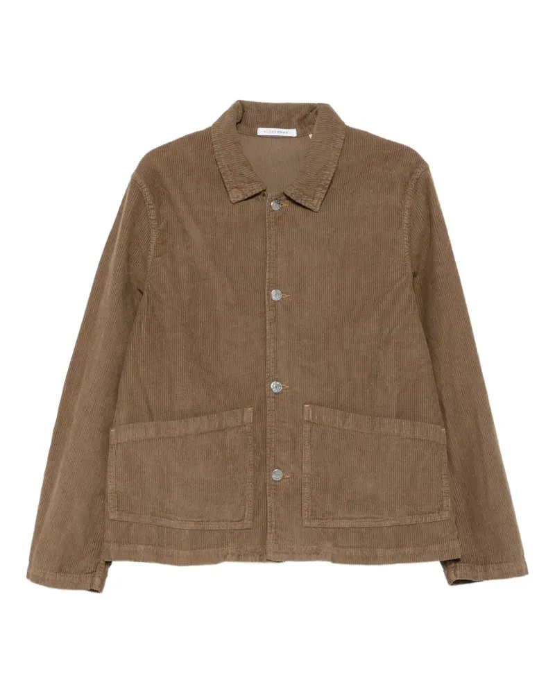 Sunflower patch-pocket corduroy jacket - Braun Braun