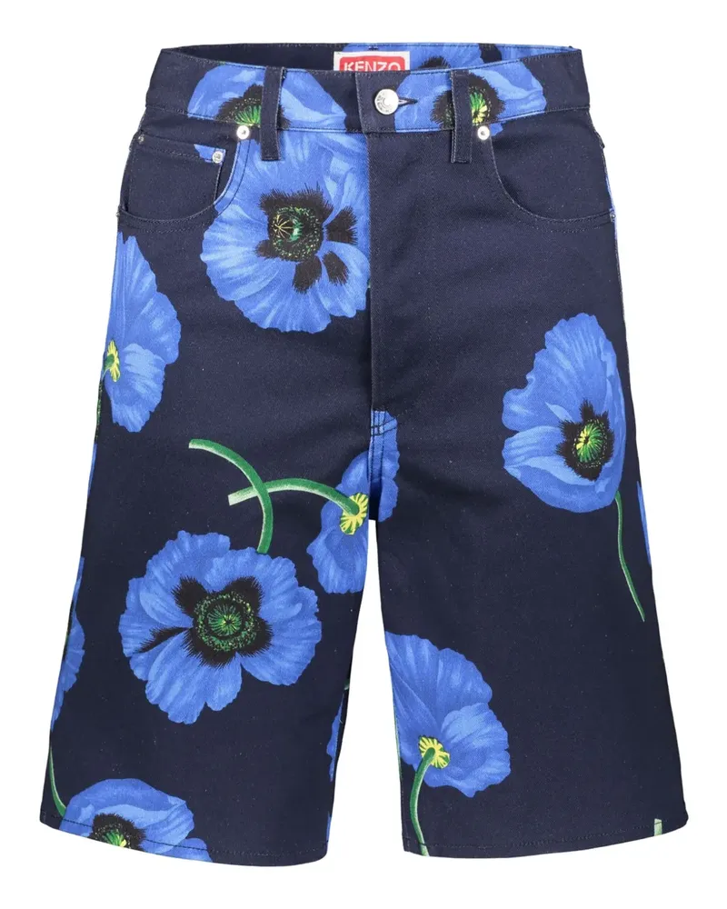 Kenzo Klassische Jeans-Bermudas - Blau Blau
