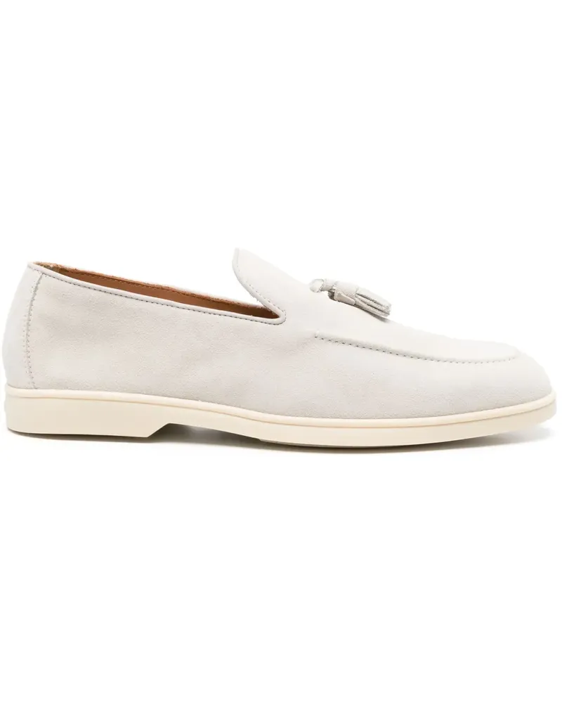 Doucal´s Loafer mit Quasten - Grau Grau