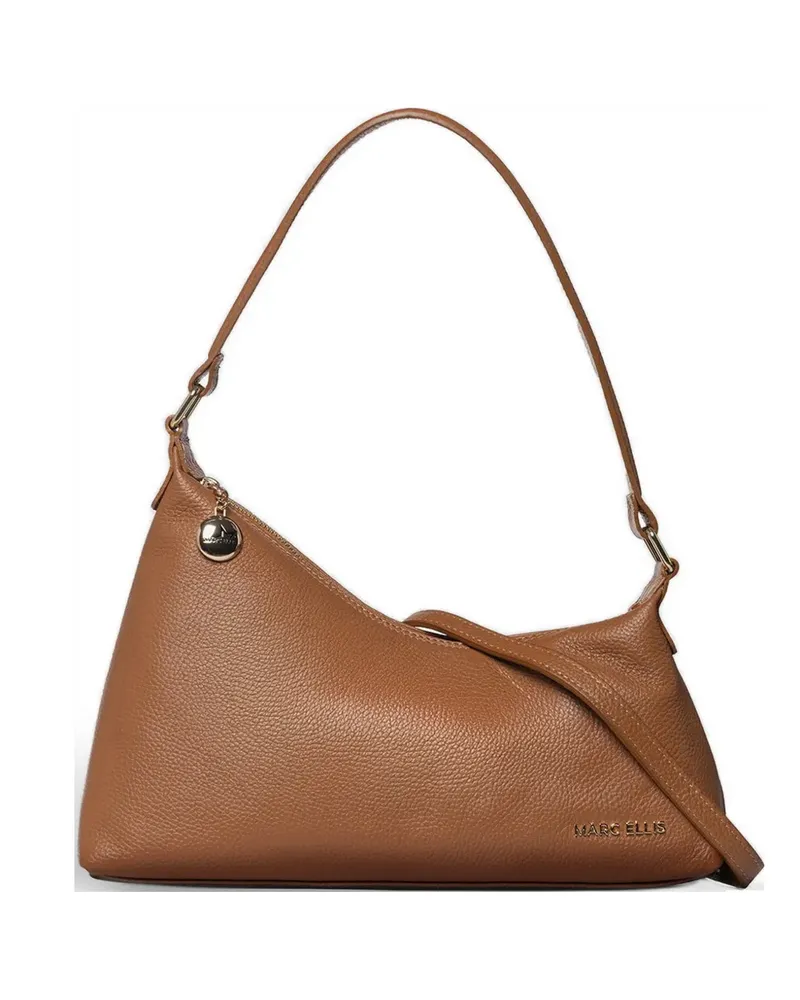 MARC ELLIS Wynn leather shoulder bag - Braun Braun