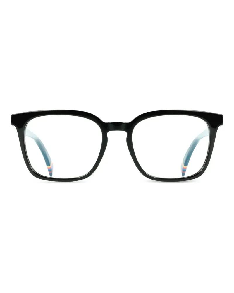 Paul Smith Norcott Brille mit eckigem Gestell - Schwarz Schwarz