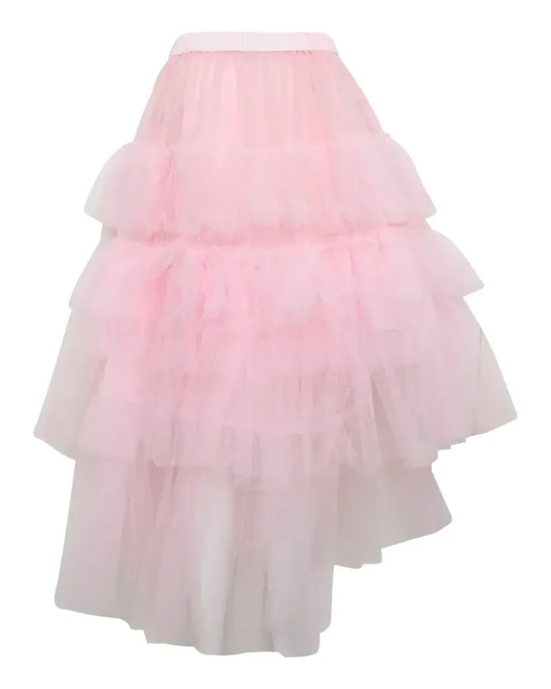 Simone Rocha tiered ruffled maxi skirt - Rosa Rosa