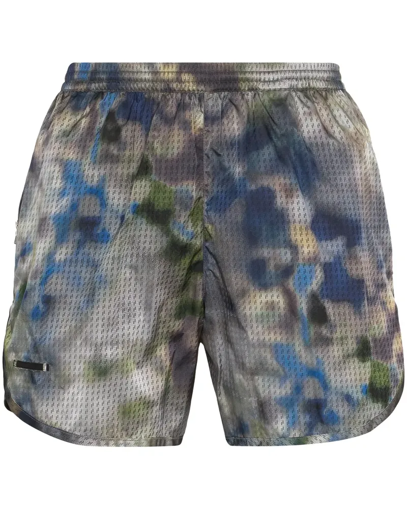 TRUE TRIBE Badeshorts mit Kordelzug - Grau Grau
