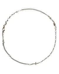 WERKSTATT:MÜNCHEN Faith, love, hope' Choker Metallic