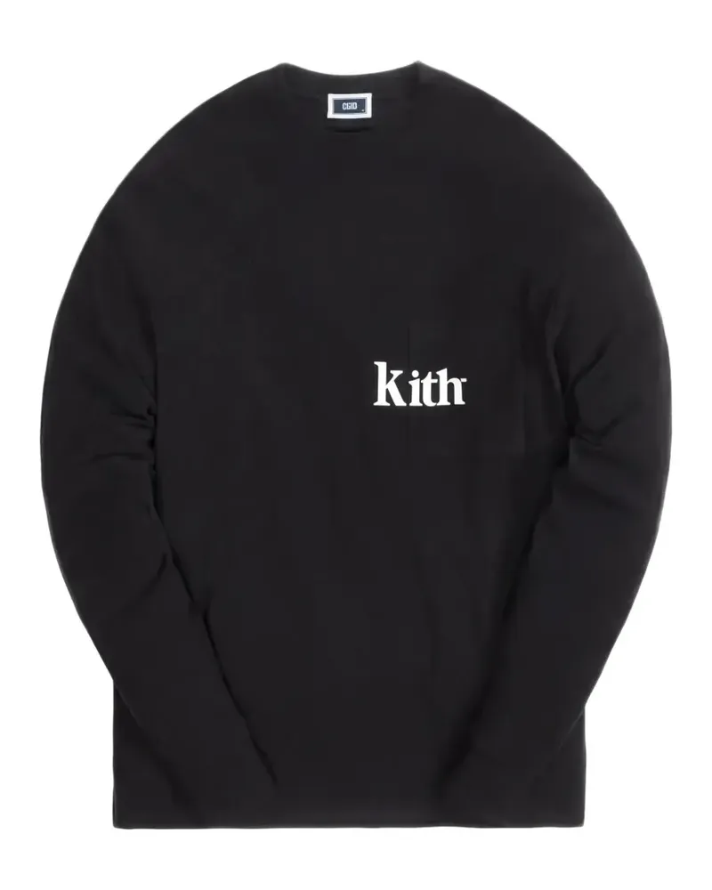 KITH Quinn long-sleeve T-shirt - Schwarz Schwarz