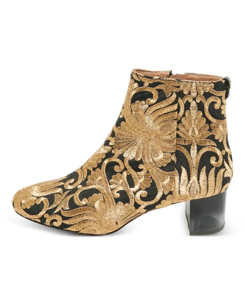 Tory Burch Gigi ankle boots - Gold Gold