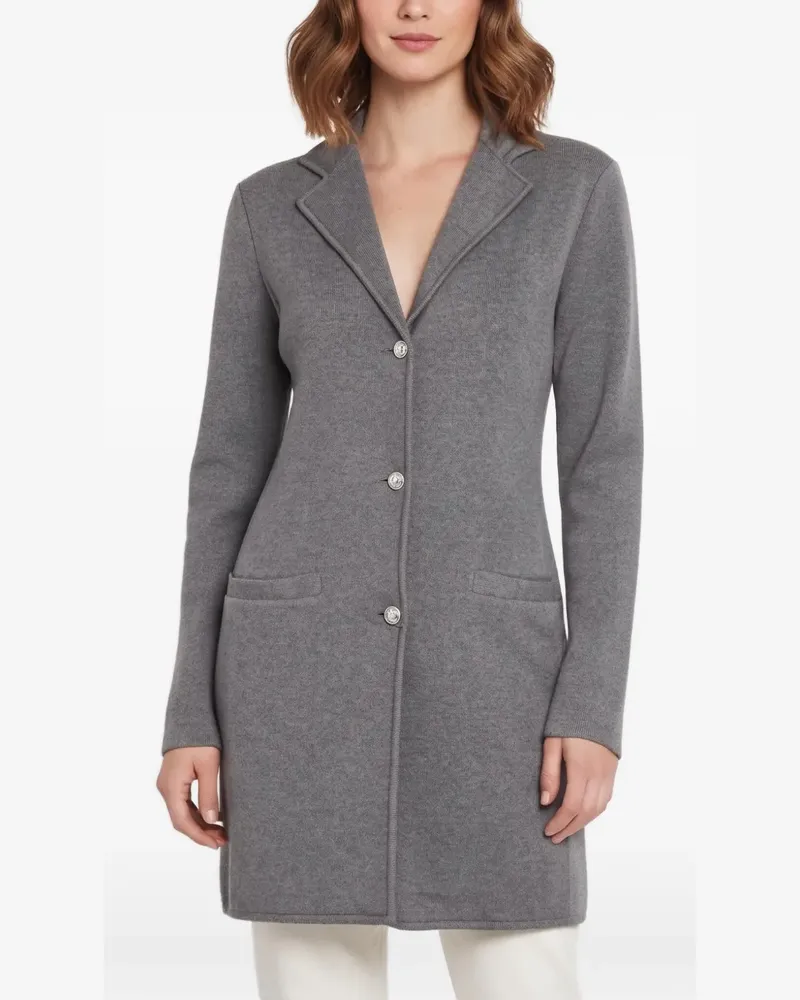 Ralph Lauren knit button-front jacket - Grau Grau