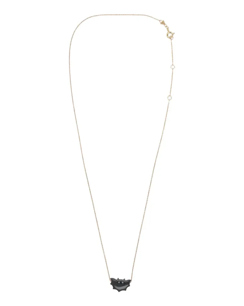 Aliita Bat-pendant necklace - Gold Gold