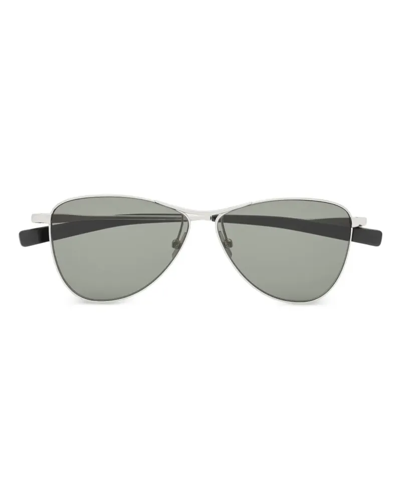 Saint Laurent Pilotenbrille - Silber Silber