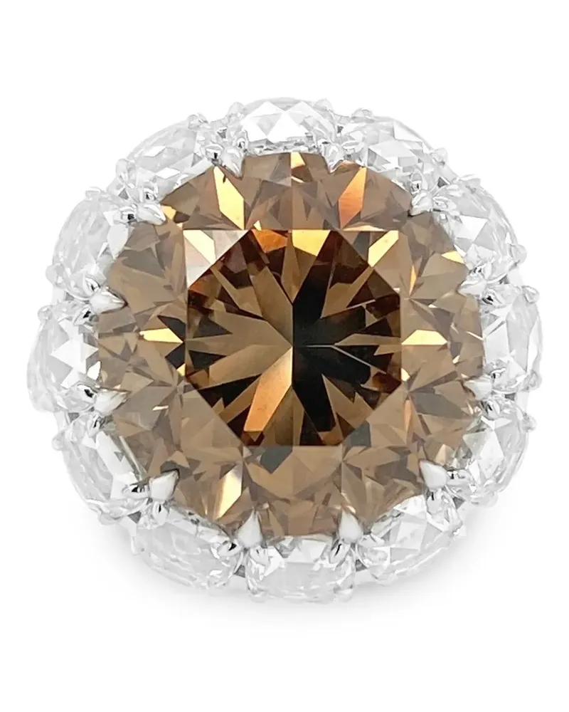 HYT Jewelry Ring mit Diamanten - Silber Silber