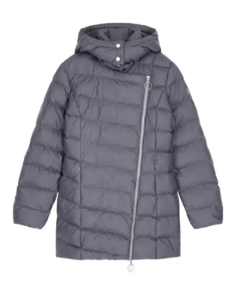 EA7 quilted hooded jacket - Grau Grau