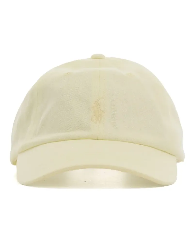 Ralph Lauren Baseballkappe mit Polo Pony-Stickerei - Gelb Gelb