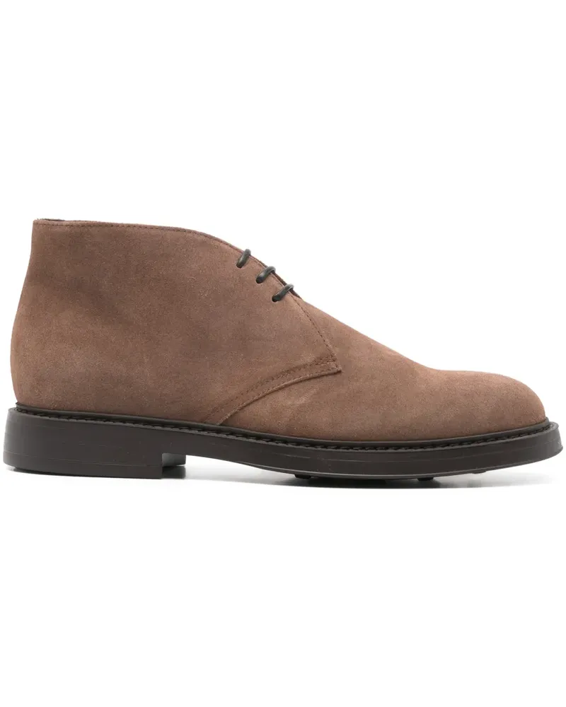 Doucal´s Chukka lace-up derby shoes - Braun Braun