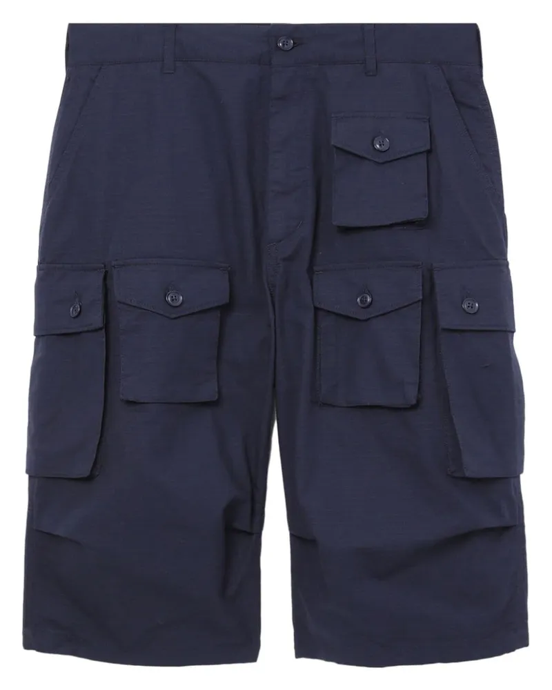 Engineered Garments Klassische Cargo-Shorts Blau