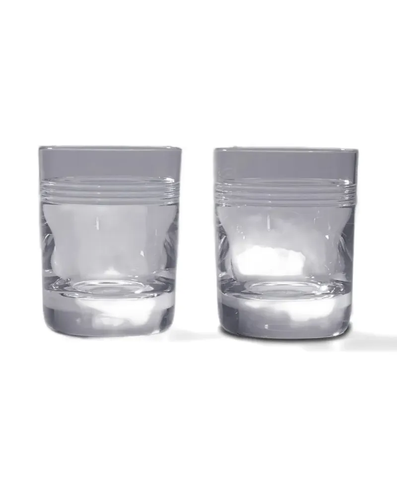 Thom Browne x Baccarat 4-Bar Gläser (2er-Set) - Weiß Weiß