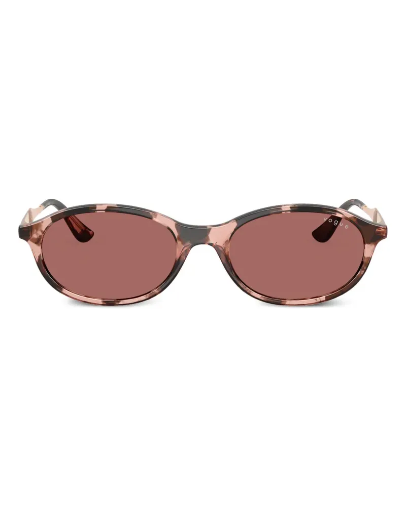Vogue Sonnenbrille mit ovalem Gestell - Rosa Rosa