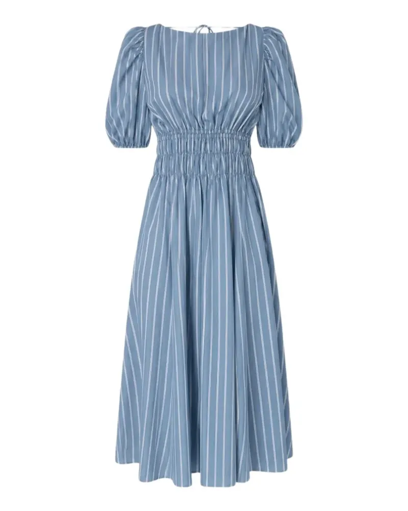 Pinko Gestreiftes Kleid - Blau Blau