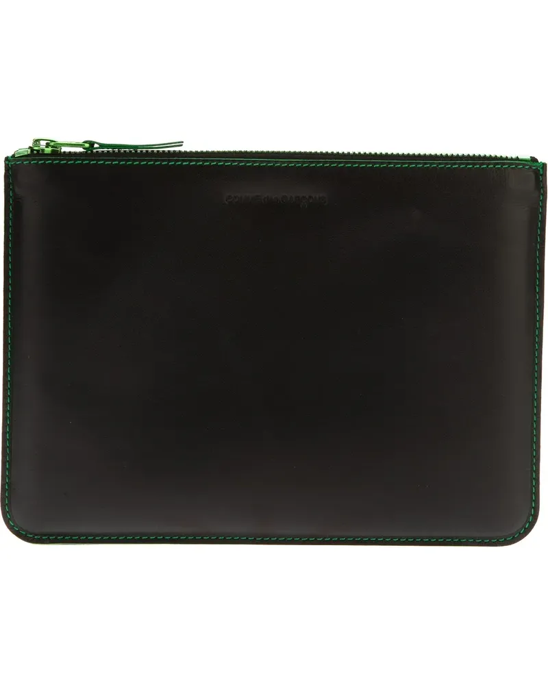 Comme des Garçons Marvellous Zip' Münztäschchen - Schwarz Schwarz