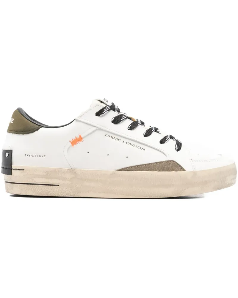 Crime leather sneakers - Weiß Weiß