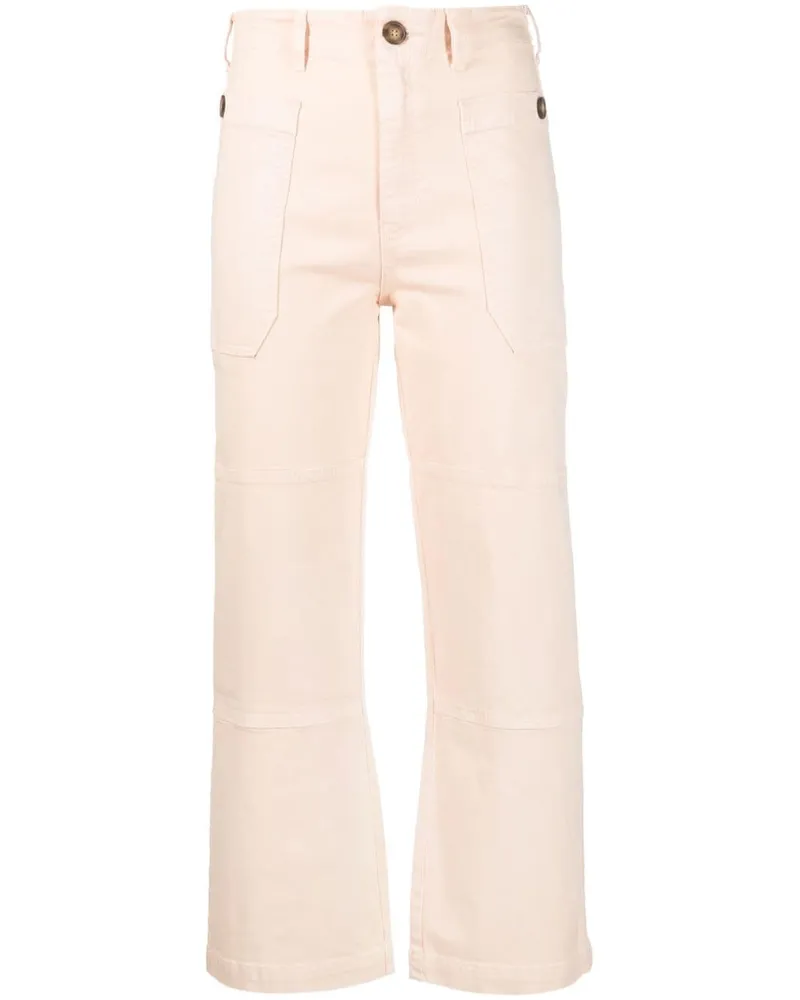Frame Denim Hose mit geradem Bein - Rosa Rosa