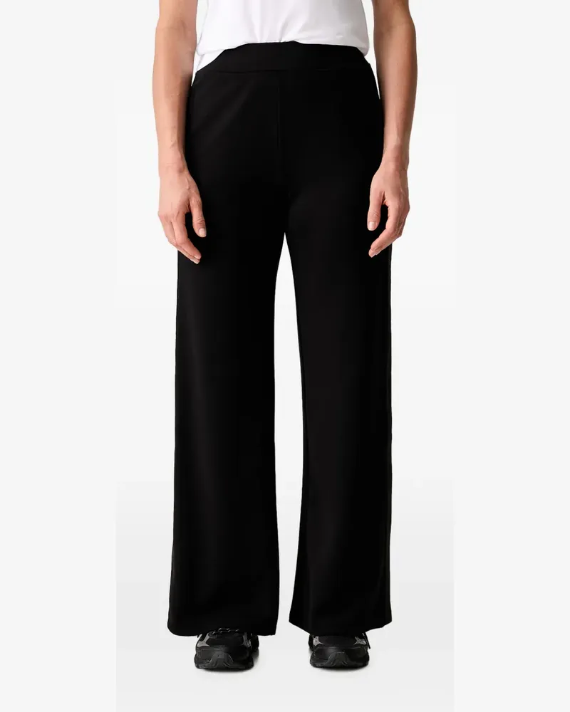 EA7 Hose mit Logo-Detail - Schwarz Schwarz