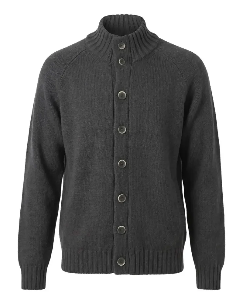 Altea ribbed-knit button-up cardigan - Grau Grau