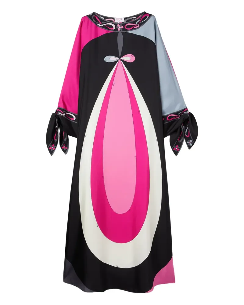 Emilio Pucci Maxikleid mit Maddalena-Print - Schwarz Schwarz