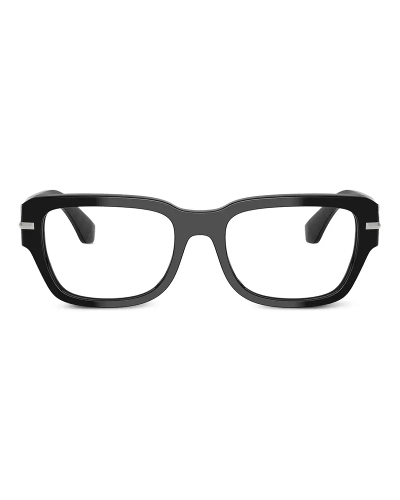 Dolce & Gabbana Eckige 'DG3408' Brille - Schwarz Schwarz