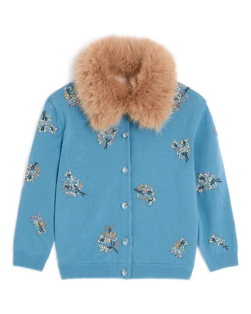 Valentino Garavani Cardigan mit Stickerei - Blau Blau