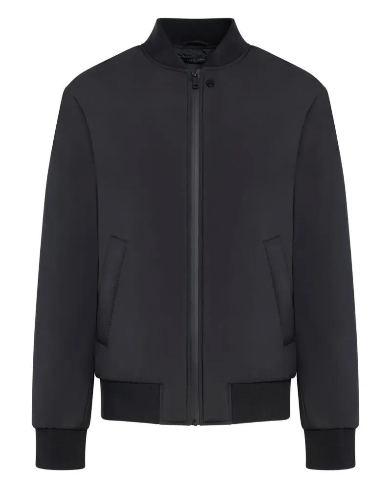 Low Brand Bomberjacke mit Reißverschluss - Schwarz Schwarz