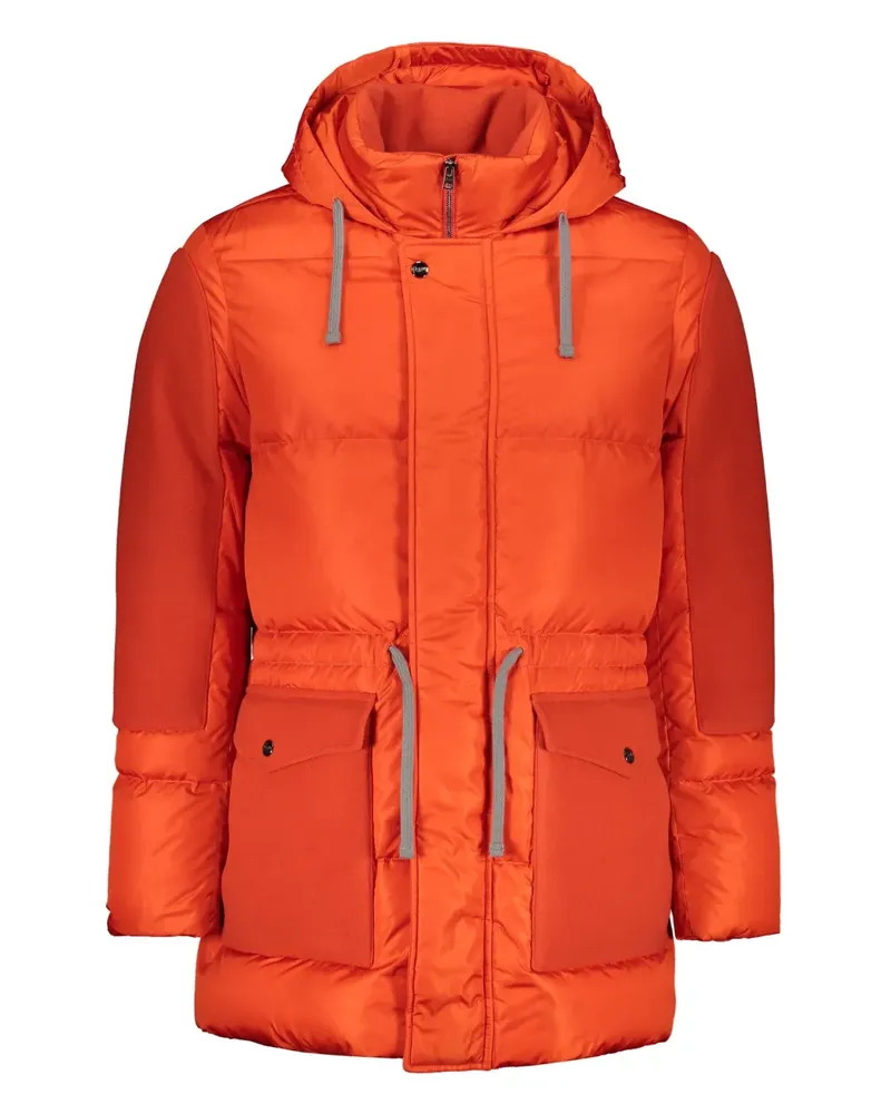 Herno Gefütterte Kapuzenjacke - Orange Orange