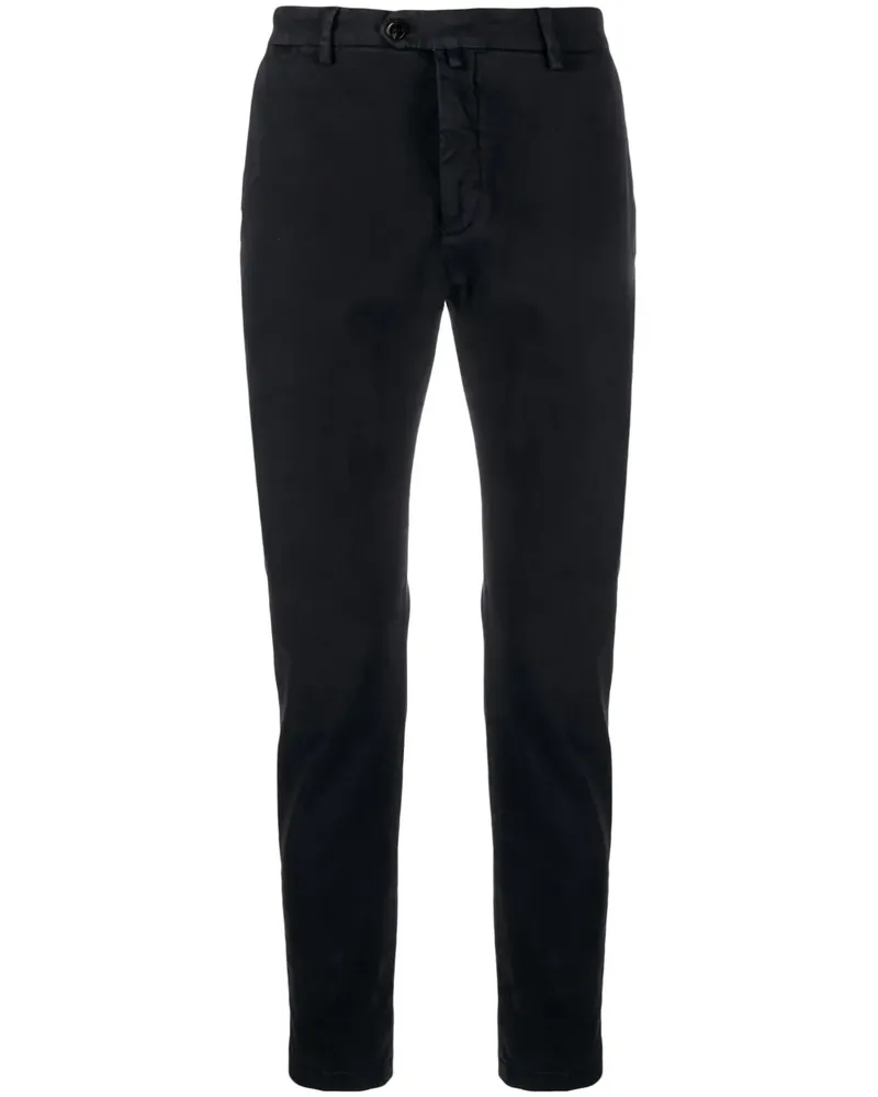 Briglia 1949 Halbhohe Slim-Fit-Hose - Blau Blau