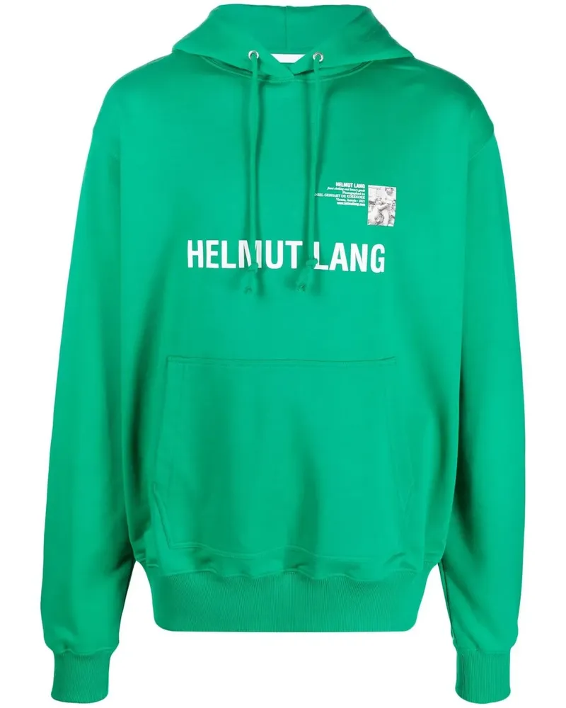 Helmut Lang Hoodie mit Kordelzug - Grün Grün