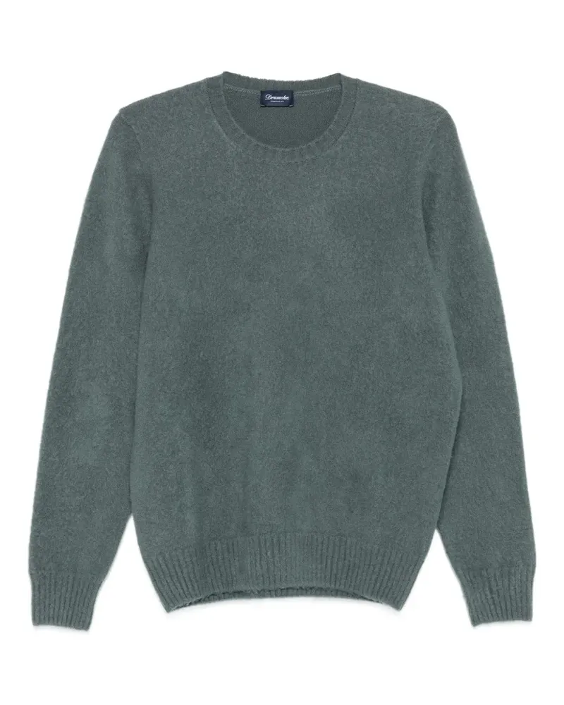 Drumohr  Pullover mit Rundhalsausschnitt - Grün Grün