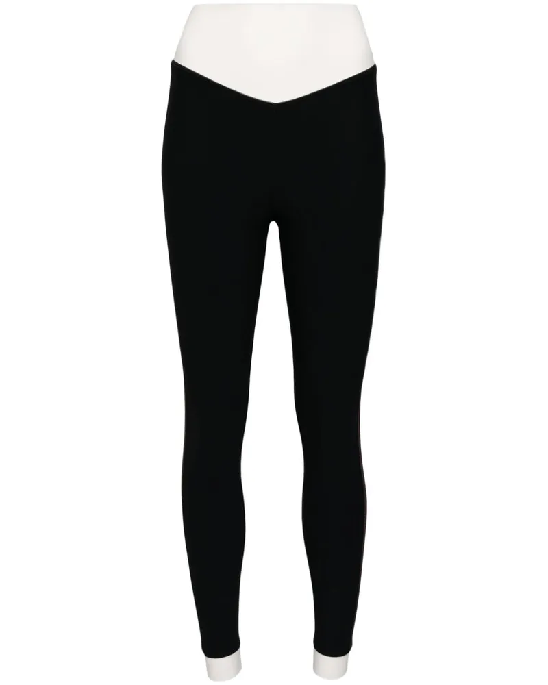 The Upside Alcarez Leggings in Colour-Block-Optik Schwarz