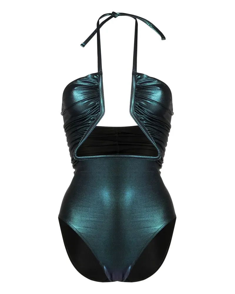 Rick Owens Badeanzug mit Cut-Out - Schwarz Schwarz