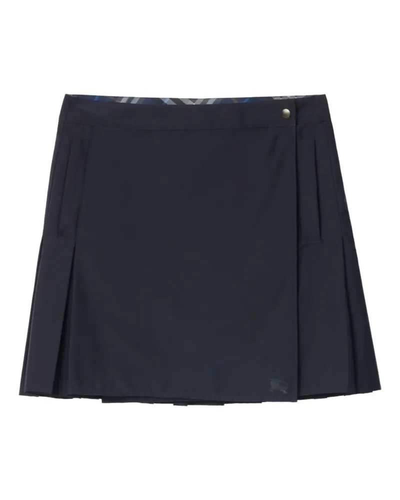 Burberry wrap mini skirt - Blau Blau