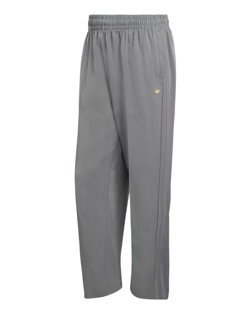 adidas Firebird loose pinstripes track tracksuit bottoms - Grau Grau