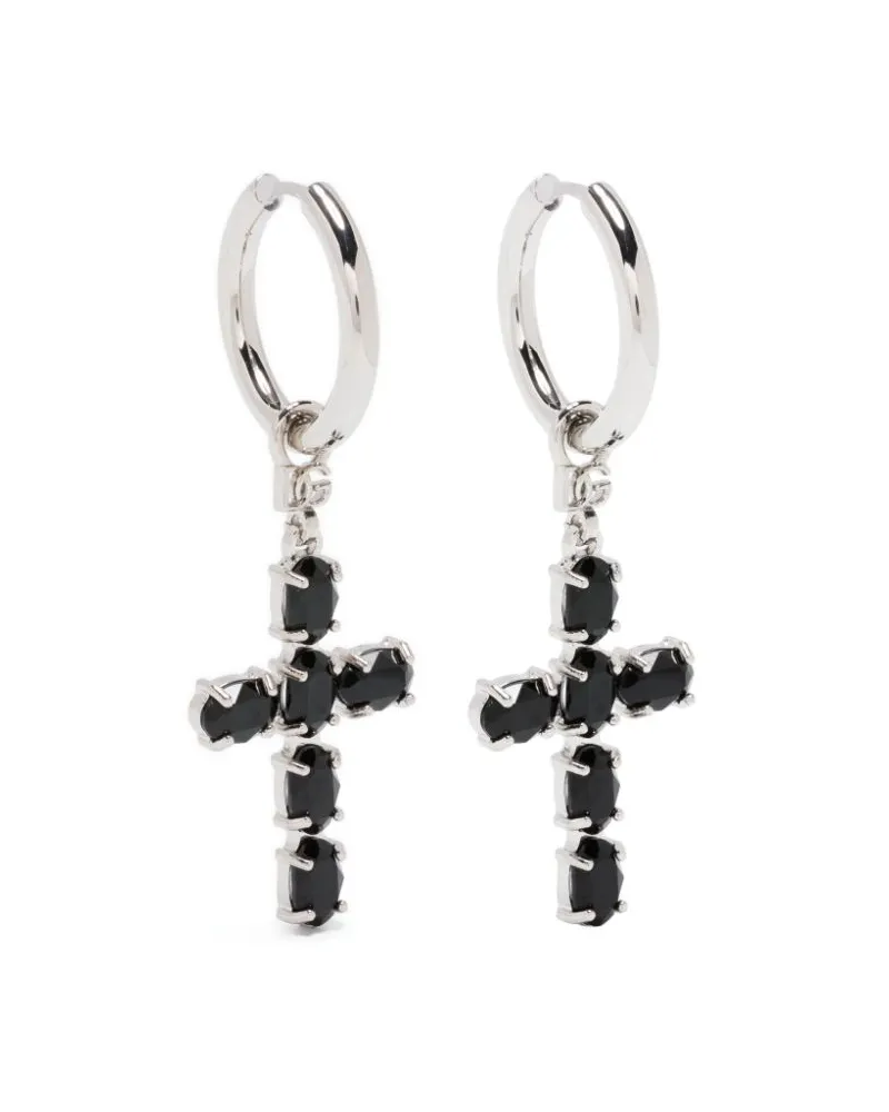 Dolce & Gabbana Creolen mit Sternanhänger - Silber Silber