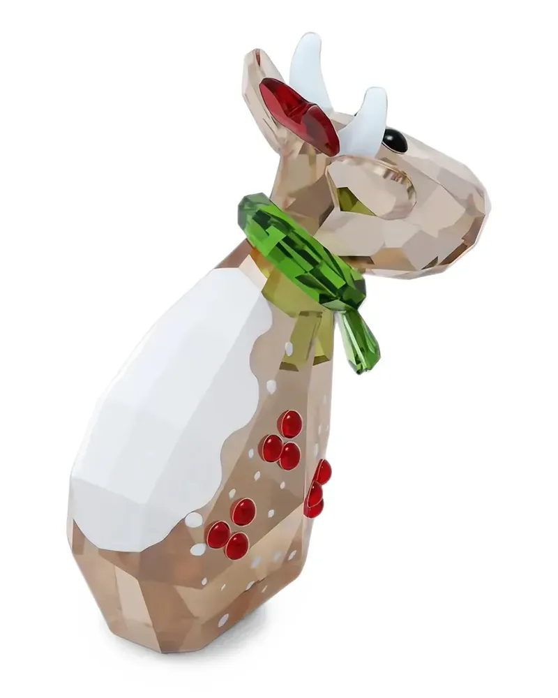 Swarovski Mo Christmas cow ornament - Nude Nude
