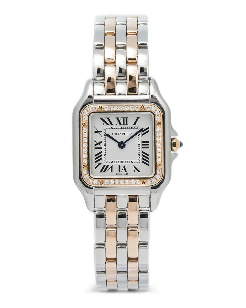 Cartier Panthère Diamond 27mm watch - Silber Silber