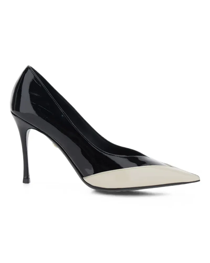 Ferragamo Pumps mit spitzer Kappe - Schwarz Schwarz