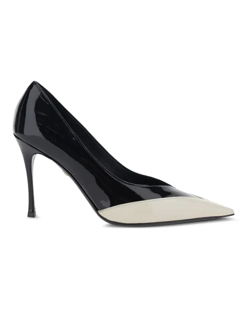 Ferragamo Pumps mit spitzer Kappe - Schwarz Schwarz