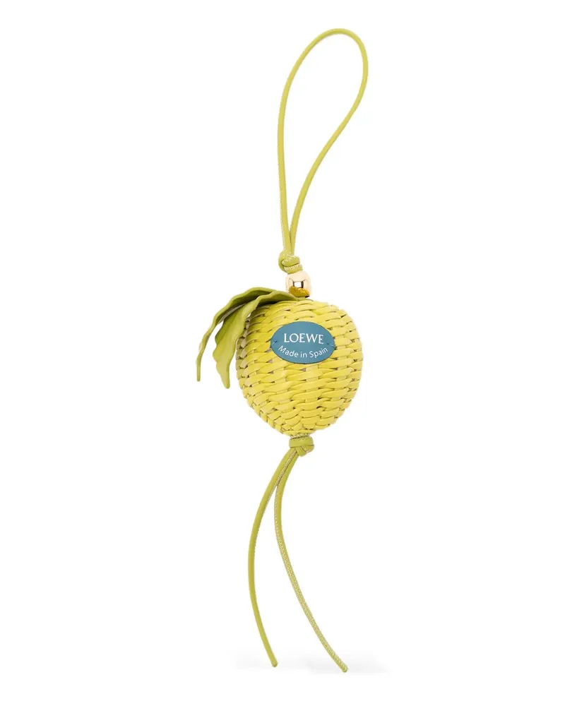 Loewe Apple Lederanhänger - Grün Grün